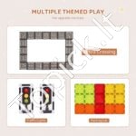 Magnetinių konstruktorių rinkinys vaikams – 56 dalių - Image 2