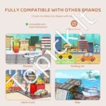 Magnetinių konstruktorių rinkinys vaikams – 56 dalių - Image 4