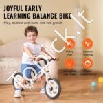 Vaikiškas balansinis dviratis 1–5 m. vaikams - 950×455×570 mm - Image 4