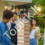 Medinis kaladėlių bokštas 150x150x540mm - Image 8