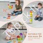 Magnetinių konstruktoriaus blokelių rinkinys vaikams – 32 dalių - Image 3