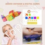 Magnetinių konstruktoriaus blokelių rinkinys vaikams – 55 dalių - Image 2