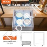 Komercinis ledų šaldiklis - 158L - Image 8