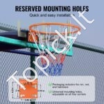 Krepšinio lankas su tinkleliu – 48,3 cm, sieninis montavimas, vidaus ir lauko naudojimui - Image 5