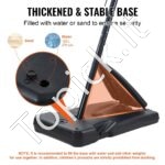 Reguliuojamo aukščio profesionalus krepšinio stovas 231–305 cm – mobilus lauko basketball rinkinys vaikams ir suaugusiems - Image 2