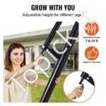 Reguliuojamo aukščio profesionalus krepšinio stovas 231–305 cm – mobilus lauko basketball rinkinys vaikams ir suaugusiems - Image 3