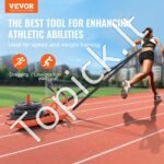 Svorio treniruočių rogės su rankena – traukimo ir stūmimo jėgos treniruoklis iš plieno, tinka 25 mm ir 50 mm svorio diskais - Image 8