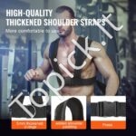 Svorio treniruočių rogės su rankena – traukimo ir stūmimo jėgos treniruoklis iš plieno, tinka 25 mm ir 50 mm svorio diskais - Image 7