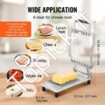 Nerūdijančio plieno sūrio ir sviesto pjaustyklė - Image 5