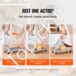 Nerūdijančio plieno sūrio ir sviesto pjaustyklė - Image 2