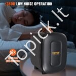 Mini šaldytuvas 2 in 1 - 4L, aušinimas ir šildymas, užrakinamas, juodas - Image 5