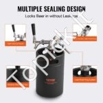 5 L Mini Alaus Statinė su Slėgio Sistema - Image 4