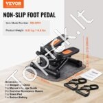 Mini stepperis su sukimąsiais judesiais ir pasipriešinimo juostomis – kompaktiškas treniruoklis namams ir biurui (150 kg) - Image 3