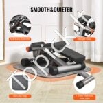 Mini stepperis su pasipriešinimo juostomis – kompaktiškas treniruoklis namams ir biurui - Image 5