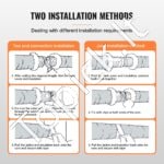 Lanksti aliuminio oro žarna su izoliacija 7,6 m, Ø 208 mm – triukšmą slopinantis ortakis šildymo ir vėdinimo sistemoms - Image 5