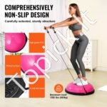 66 cm gimnastikos kamuolys – rožinis - Image 3