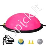 66 cm gimnastikos kamuolys – rožinis - Image 8