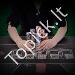 Profesionalus pokerio rinkinys – 300 žetonų, aliuminis lagaminas, kortos, kauliukai ir mygtukai - Image 2