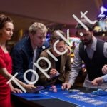 Sulankstomas pokerio stalas – 10 žaidėjų, mėlynas, 180x90 cm - Image 2