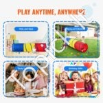 Vaikiškas Pop-up Žaidimų Tunelis | Sulankstomas Tunelis Žaidimams Viduje ir Lauke - Image 4