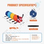 Vaikiškas Spalvingas Žaidimų Tunelis Vikšriukas - Image 6