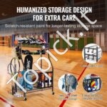 Mobilus sporto įrangos ir kamuolių laikymo stovas - Image 3