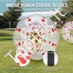 Pripučiamas „Bumper Ball“ 1,2 × 1,03 m ( burbulinis kamuolys ) - Image 3