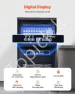 Ledo kubelių aparatas - 34,5 kg/24 val., 5,6 kg talpa, su vandens filtru ir kaušeliu - Image 5