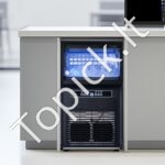 Ledo kubelių aparatas - 34,5 kg/24 val., 5,6 kg talpa, su vandens filtru ir kaušeliu - Image 2