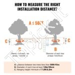 Ninja kliūčių trasa vaikams – Slackline rinkinys su 10 kliūčių, 2 x 15,24 m linijos, iki 226 kg apkrova, lauko žaidimų trasa vaikams ir šeimai - Image 5