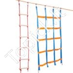 Ninja kliūčių trasa vaikams – Slackline rinkinys su 10 kliūčių, 2 x 15,24 m linijos, iki 226 kg apkrova, lauko žaidimų trasa vaikams ir šeimai - Image 10