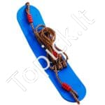 Ninja kliūčių trasa su 12 kliūčių – Slackline rinkinys vaikams 2 x 17 m, iki 226 kg apkrova, lauko treniruočių ir žaidimų trasa kiemui - Image 12