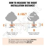 Ninja kliūčių trasa vaikams su 12 kliūčių – Slackline rinkinys 2 x 19,8 m, iki 226 kg apkrova, lauko treniruočių ir žaidimų sistema visai šeimai - Image 5