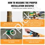 Slackline su kliūtimis vaikams – 2 x 18,3 m juostos + medžių apsauga, iki 226 kg apkrova, ninja kliūčių trasa lauko žaidimams ir treniruotėms (oranžinė) - Image 6