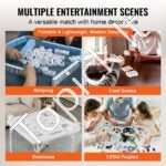 Sulankstomas Mahjong ir domino stalas 4 žaidėjams - Image 4