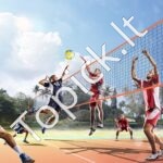 4 krypčių tinklinio žaidimo rinkinys - Image 7