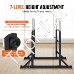 Sunkiai apkraunamas „Dip“ stovas su reguliuojamu aukščiu – 363 kg | Lygiagrečių treniruoklis namams ir sporto salei - Image 7