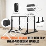 Sunkiai apkraunamas „Dip“ stovas su reguliuojamu aukščiu – 363 kg | Lygiagrečių treniruoklis namams ir sporto salei - Image 5