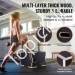 3-in-1 šuolių dėžė – 40,6 / 35,5 / 30,5 cm | Reguliuojamo aukščio plyometrinė dėžė treniruotėms namuose - Image 6