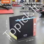 3-in-1 šuolių dėžė – 40,6 / 35,5 / 30,5 cm | Kompaktiška, 100 kg apkrova, reguliuojamo aukščio - Image 8