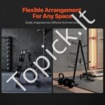 Mobilus hantelių stovas su ratukais – 227 kg talpa, kompaktiškas ir patogus laikymas - Image 4