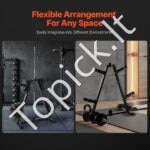 Mobilus hantelių stovas su ratukais – 136 kg talpa, kompaktiškas ir patogus laikymas - Image 4