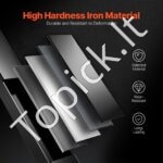 Mobilus hantelių stovas su ratukais – 454 kg talpa, kompaktiškas ir patogus laikymas - Image 7