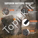 270° permatoma medžioklės palapinė – 141 × 141 × 170 cm - Image 3