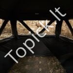 270° permatoma medžioklės palapinė – 141 × 141 × 170 cm - Image 7