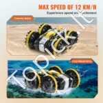 4WD Amfibinis RC Automobilis | 360° Sukasi, Stunt Automobilis, Vandeniui Atsparus | Vaikams nuo 6 metų - Image 7