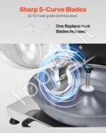 Virtuvinis daržovių smulkintuvas – 3000 aps./min - Image 5