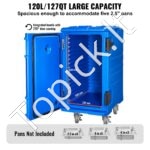 Izoliuotas maisto transportavimo konteineris – 120 L - Image 2