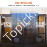 Durų oro užuolaida 120 cm, 2038 m³/h, 2 greičiai – tylus veikimas, efektyvi apsauga nuo šalčio, dulkių ir vabzdžių - Image 7