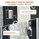 Durų oro užuolaida 120 cm, 2038 m³/h, 2 greičiai – tylus veikimas, efektyvi apsauga nuo šalčio, dulkių ir vabzdžių - Image 5